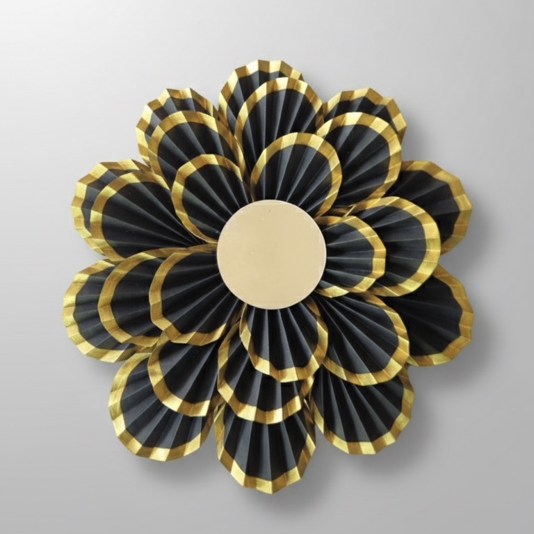 Golden Petal Decorative Flower
